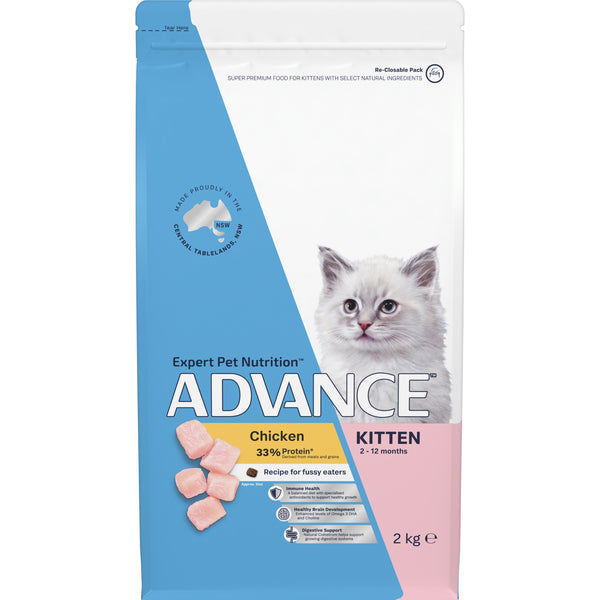 Advance Chicken Kitten Dry Cat Food