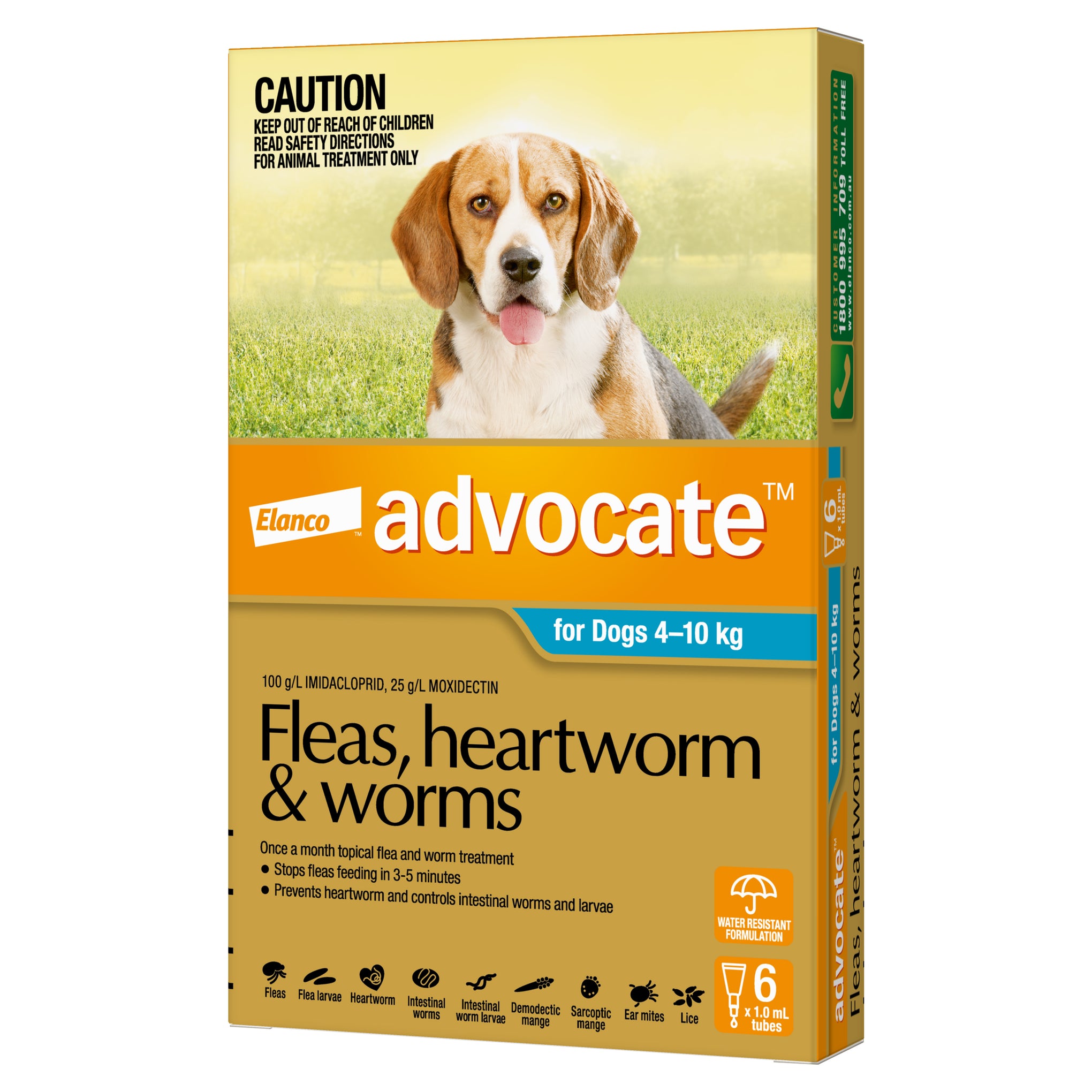 Advocate For Dogs 4-10kg