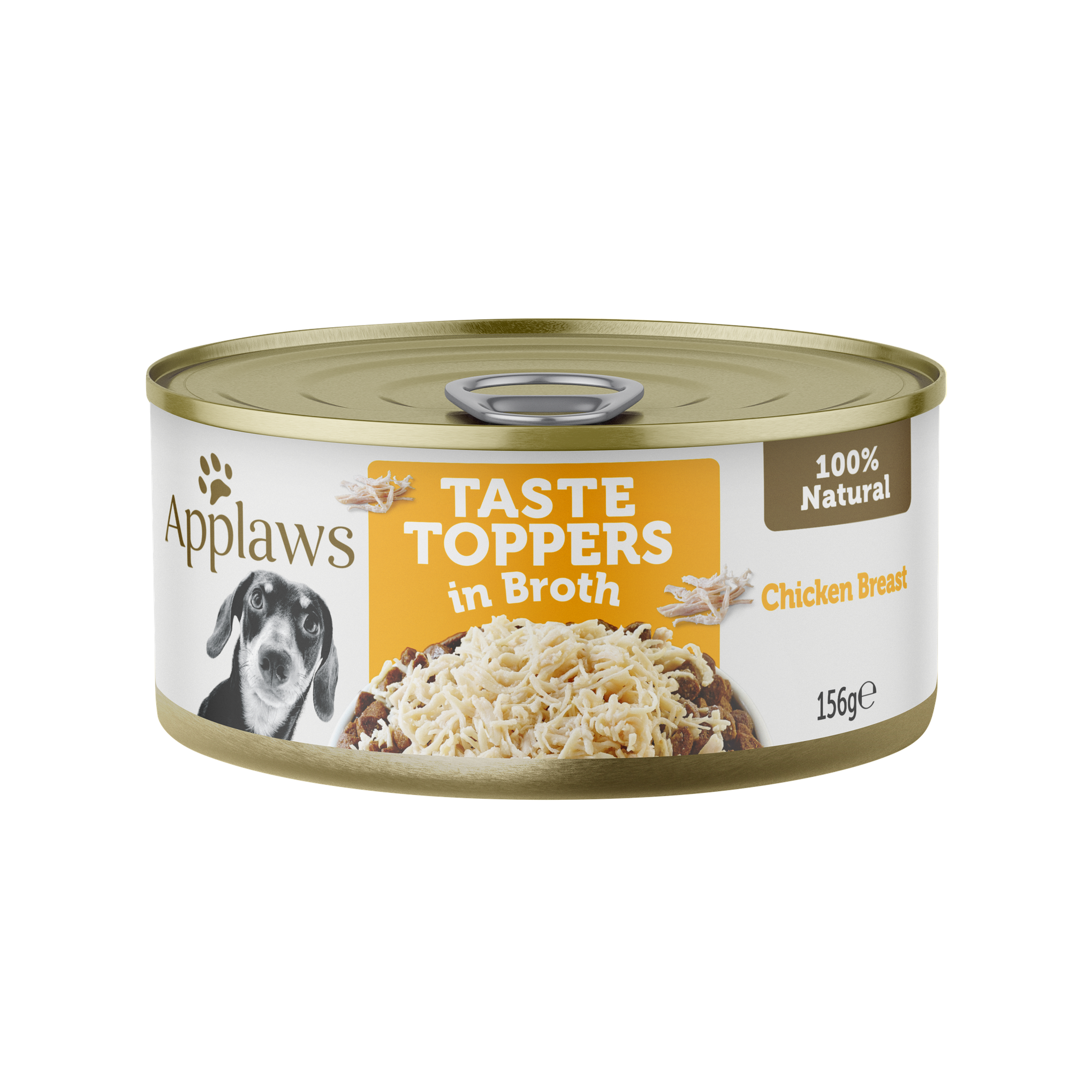 Applaws Taste Toppers Wet Dog Food Chicken Breast 156g x 16