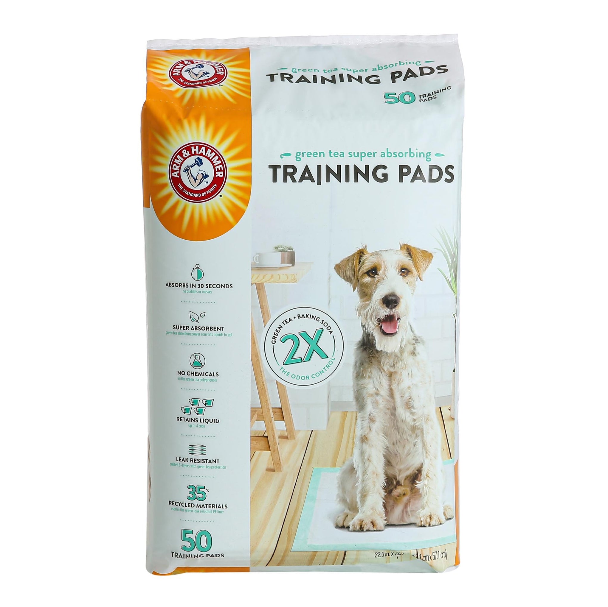 Arm and Hammer Green Tea Dog Training Pads