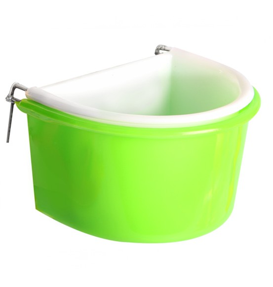 Avi One Bird Feeder Plastic D Feeder with Metal Holder 2pk