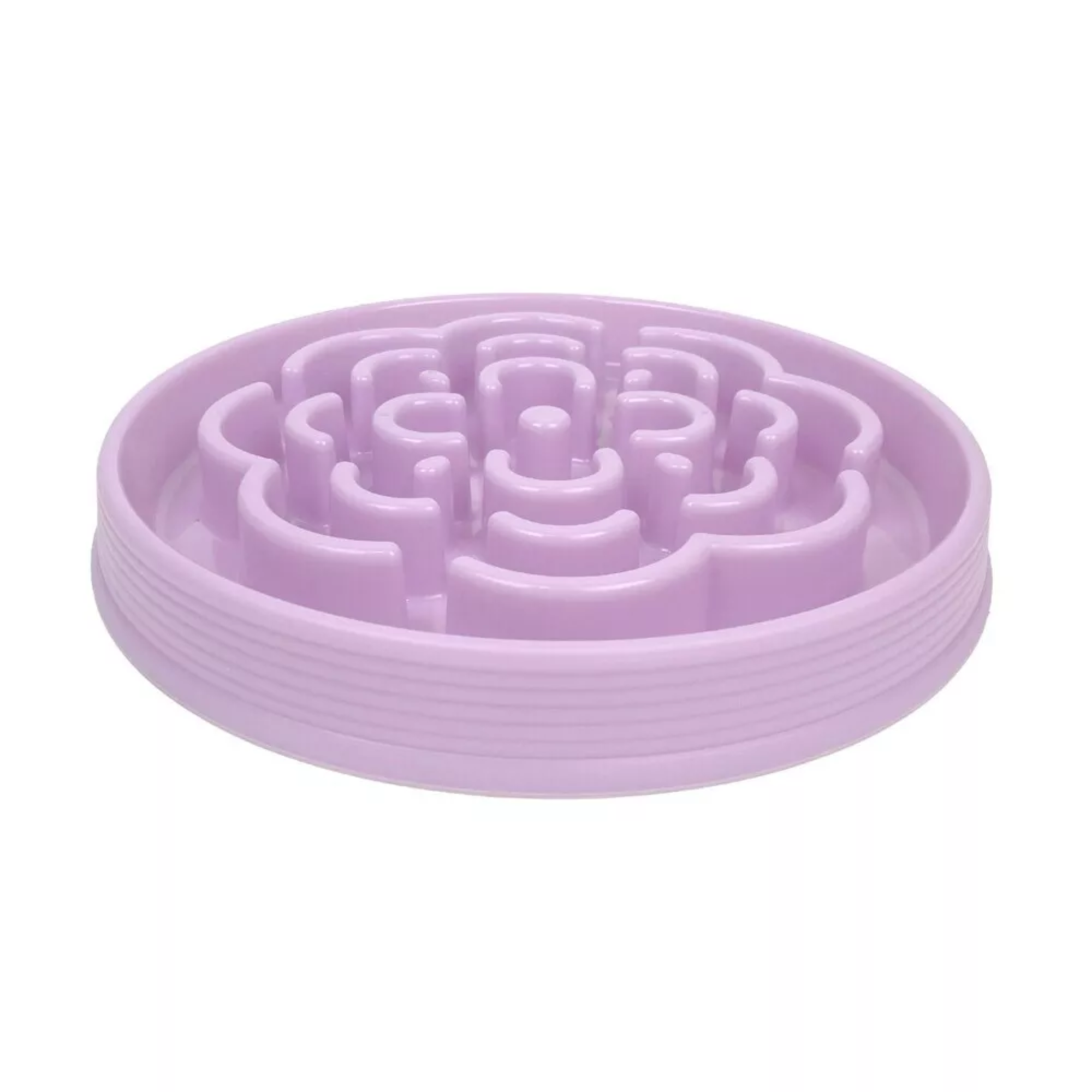Barkley & Bella Slow Chow Feeder Dog Bowl Lilac Large
