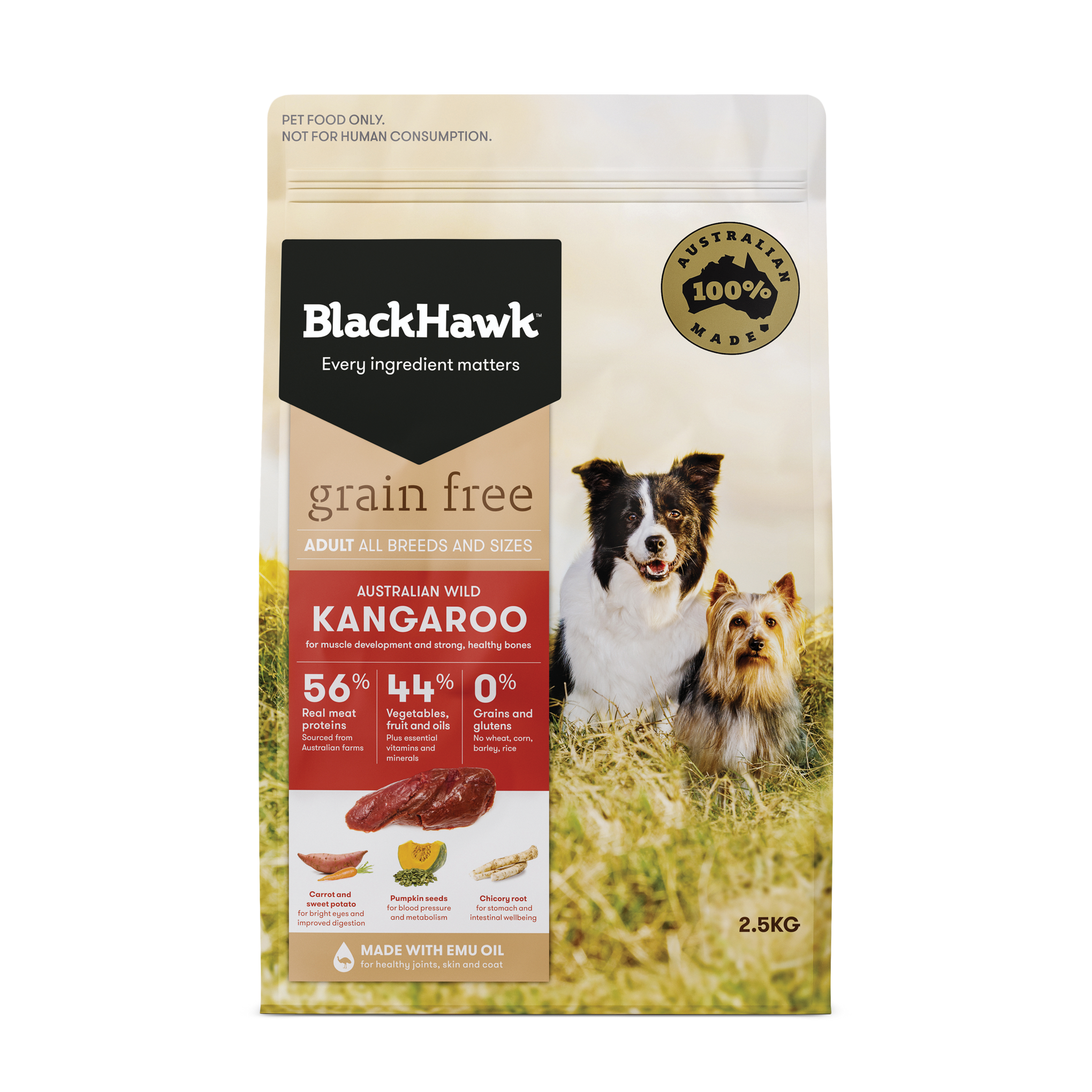 Black Hawk Grain Free Adult Kangaroo Dry Dog Food
