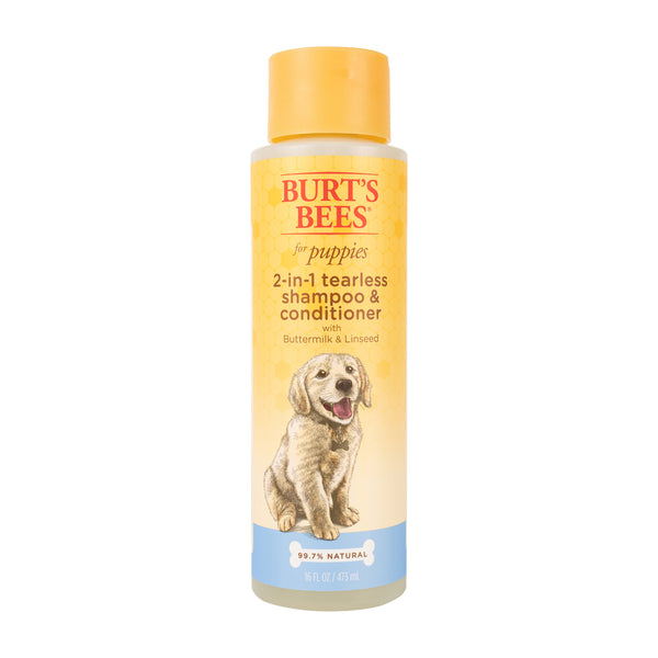 Burt's Bees Tearless 2 in 1 Puppy Shampoo and Conditioner 473ml