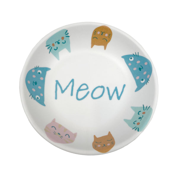 Cattitude Melamine Cat Saucer The Cats Meow