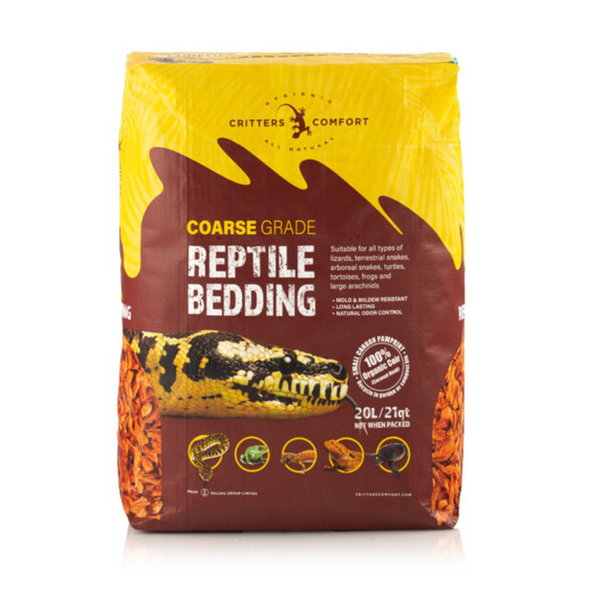 Critters Comfort Reptile Bedding Coarse 20L