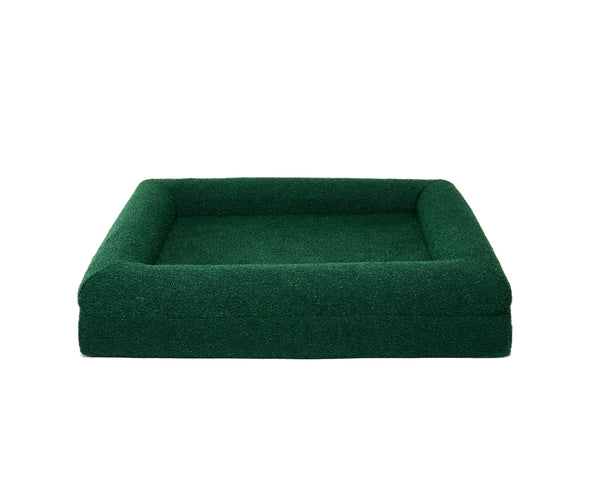 Dazy Dog Bed Cover Boucle Forest Green