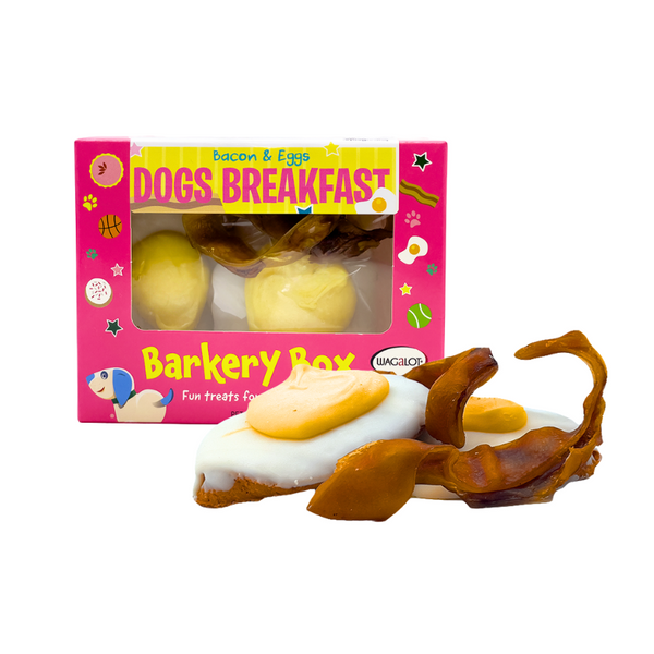 Doggy Fun Food Barkery Box Dog's Breakfast Dog Treats