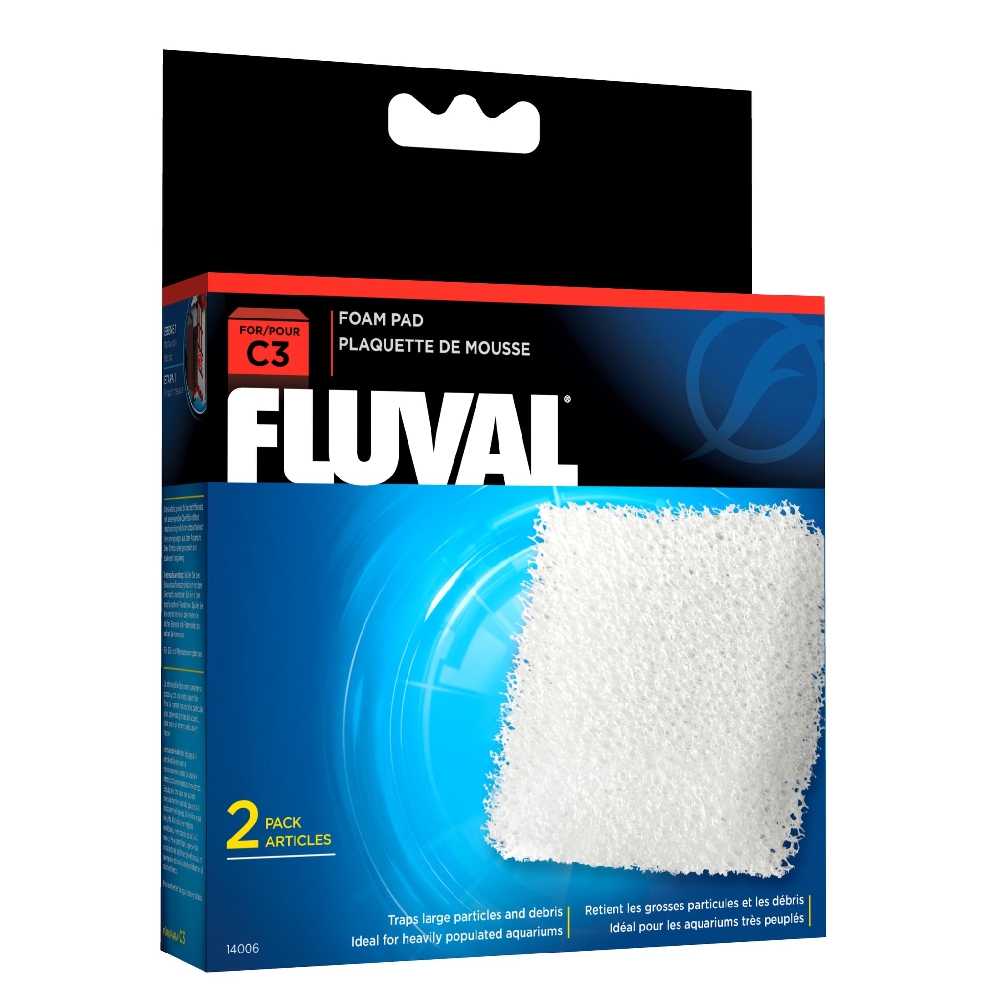 Fluval Hang on Filter Foam Pad