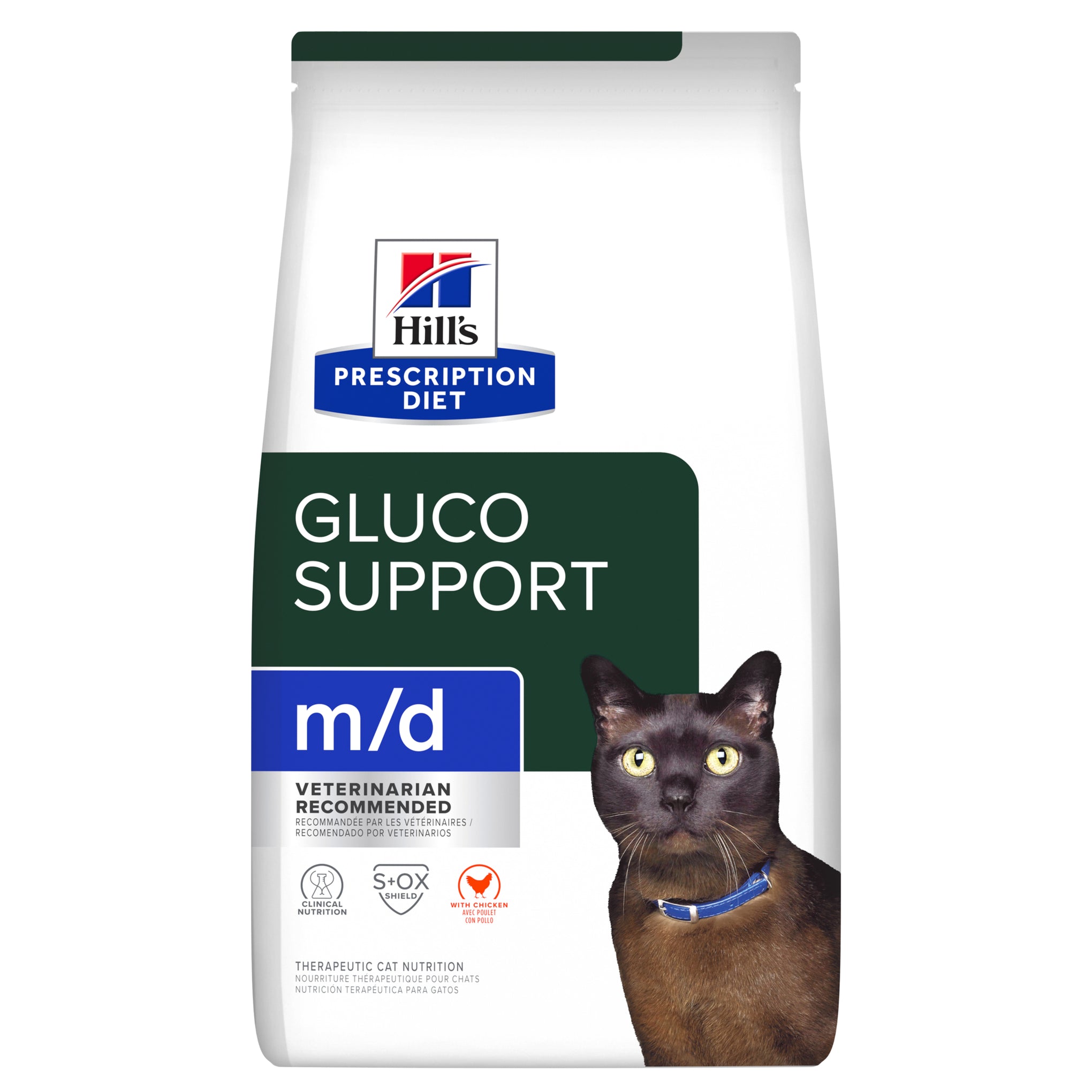 Hill's Prescription Diet m/d GlucoSupport Dry Cat Food 1.8kg