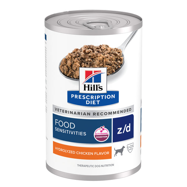 Hill's Prescription Diet z/d Skin/Food Sensitivities Canned Dog Food 370g x 12