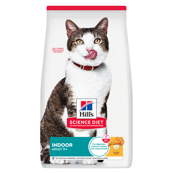 Hill's Science Diet Adult 11+ Senior Indoor Dry Cat Food