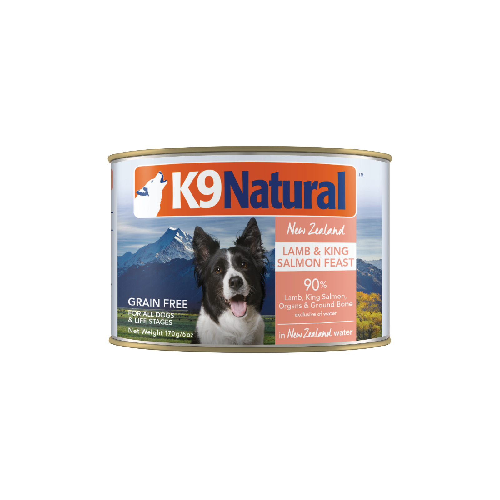 K9 Natural BPA Free & Gelatin Free Canned Dog Food Lamb & Salmon