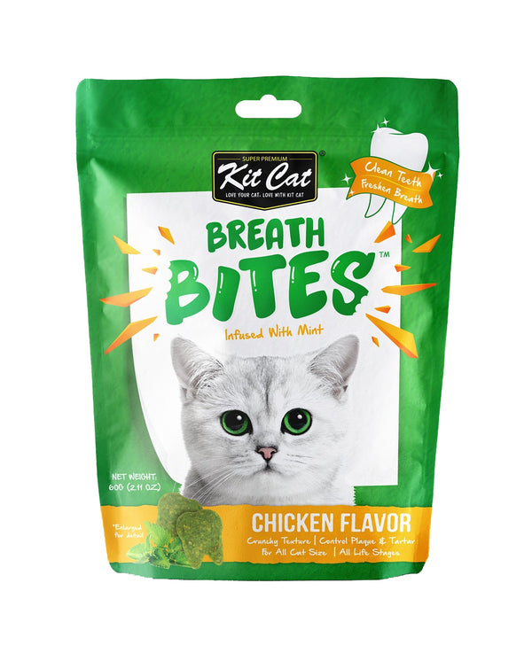Kit Cat Breath Bites Cat Treat Chicken 60g