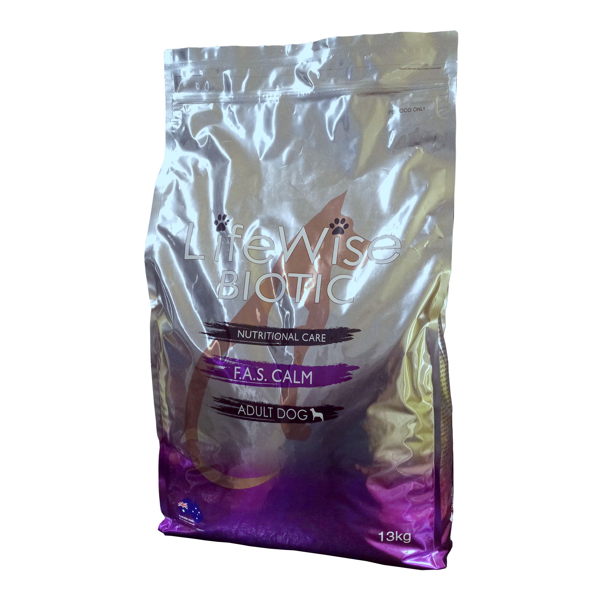 LifeWise Dog Biotic F.A.S. Calm With Fish Lamb Rice Oats & Vegetable Dry Food