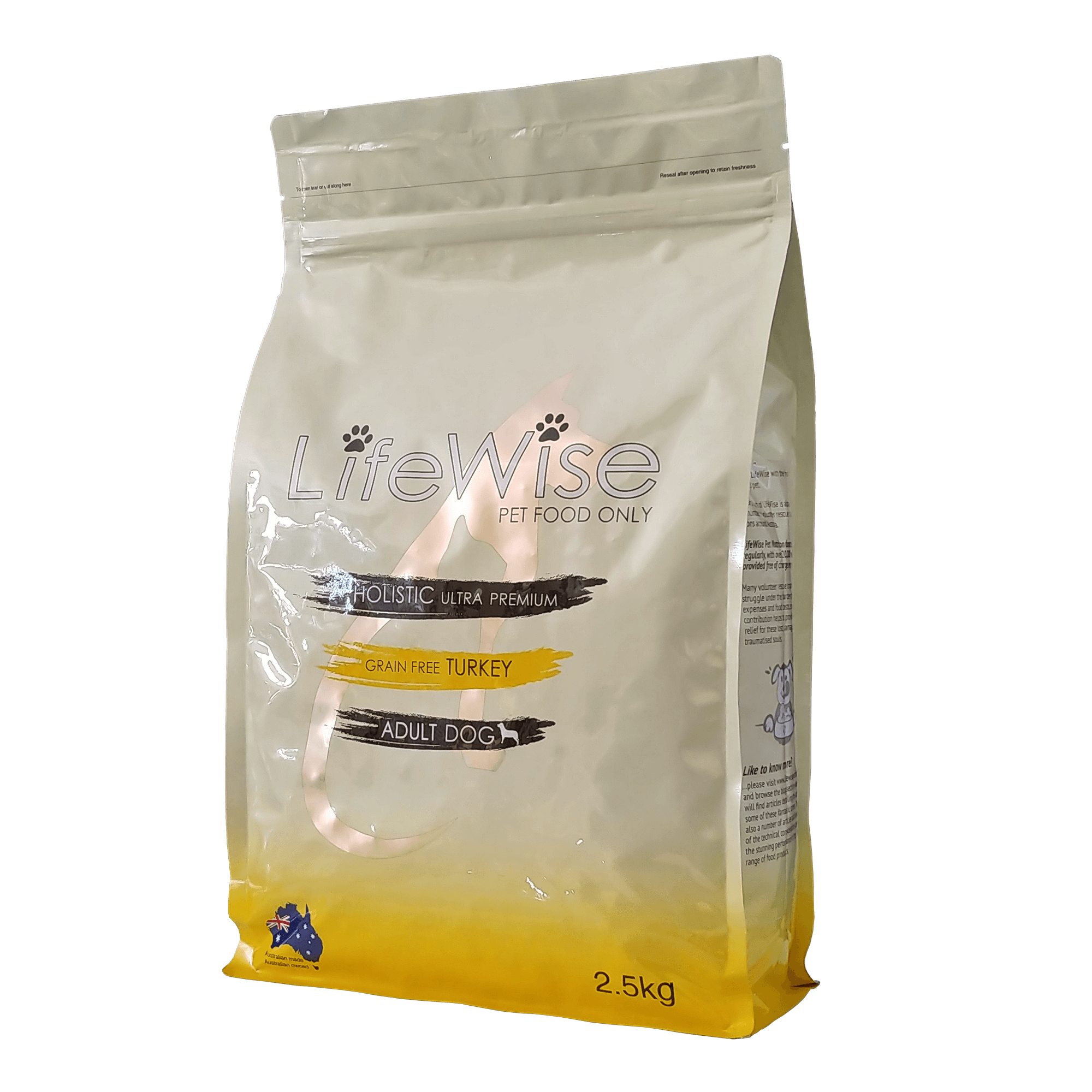 LifeWise Dog Turkey With Mixed Vegetable Grain Free Adult Dry Food