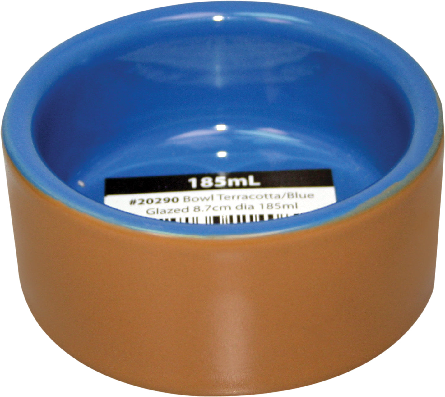 Pet One Bowl Terracotta Blue