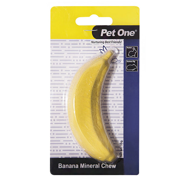 Pet One Small Animal Mineral Chew Banana