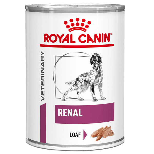 Royal Canin Veterinary Diet Renal Adult Wet Dog Food 410g x 12