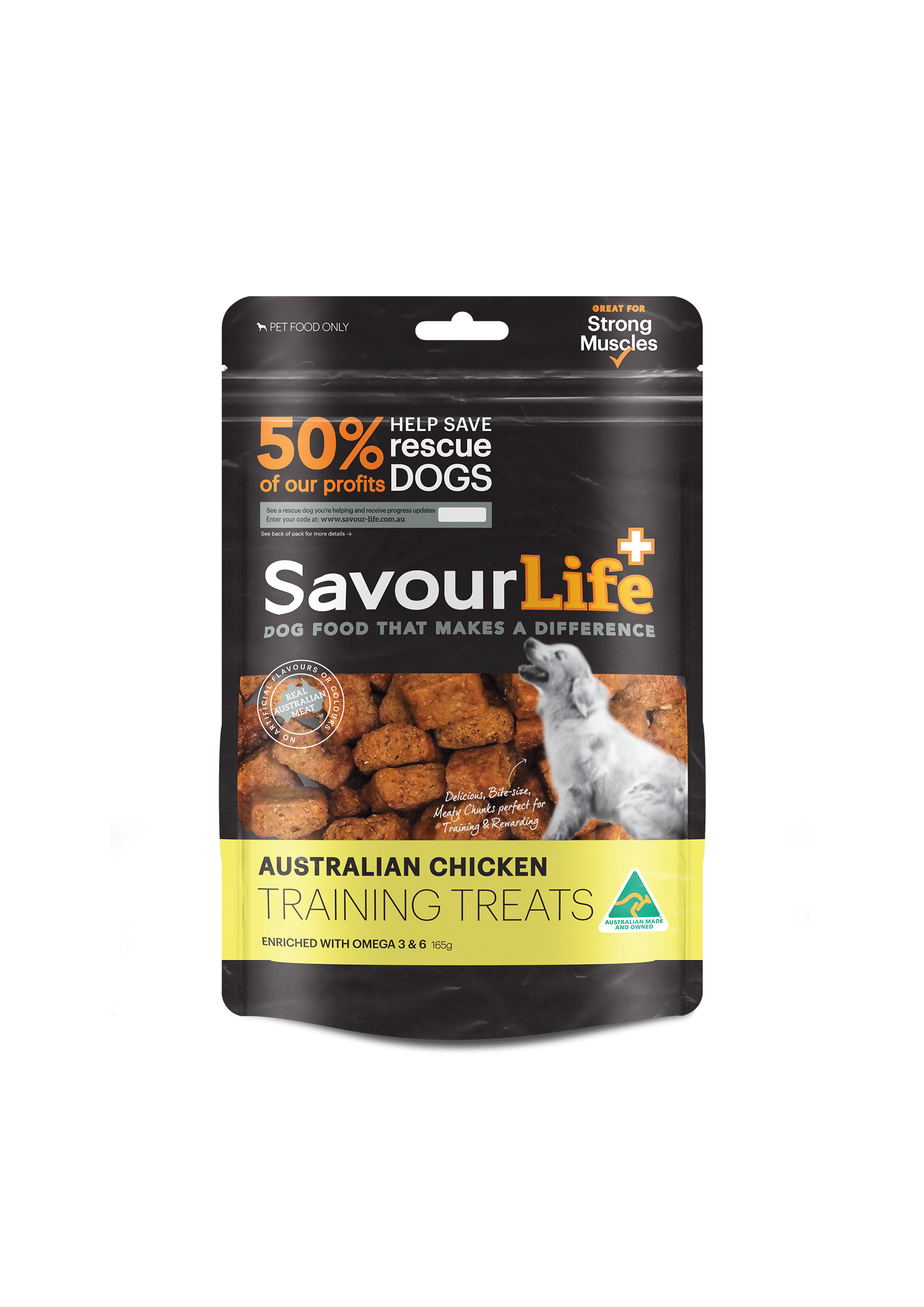 SavourLife Dog Treat Australian Chicken Training Treats 165g