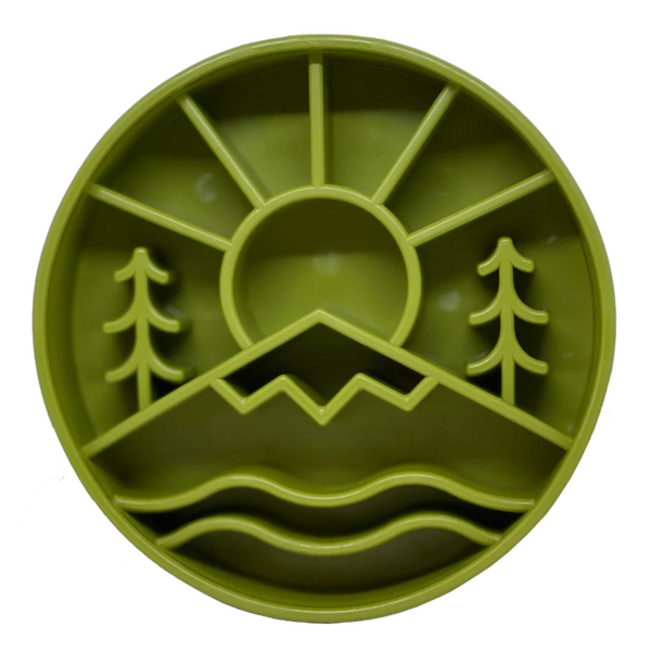 SodaPup Great Outdoors eBowl Dog Bowl Green