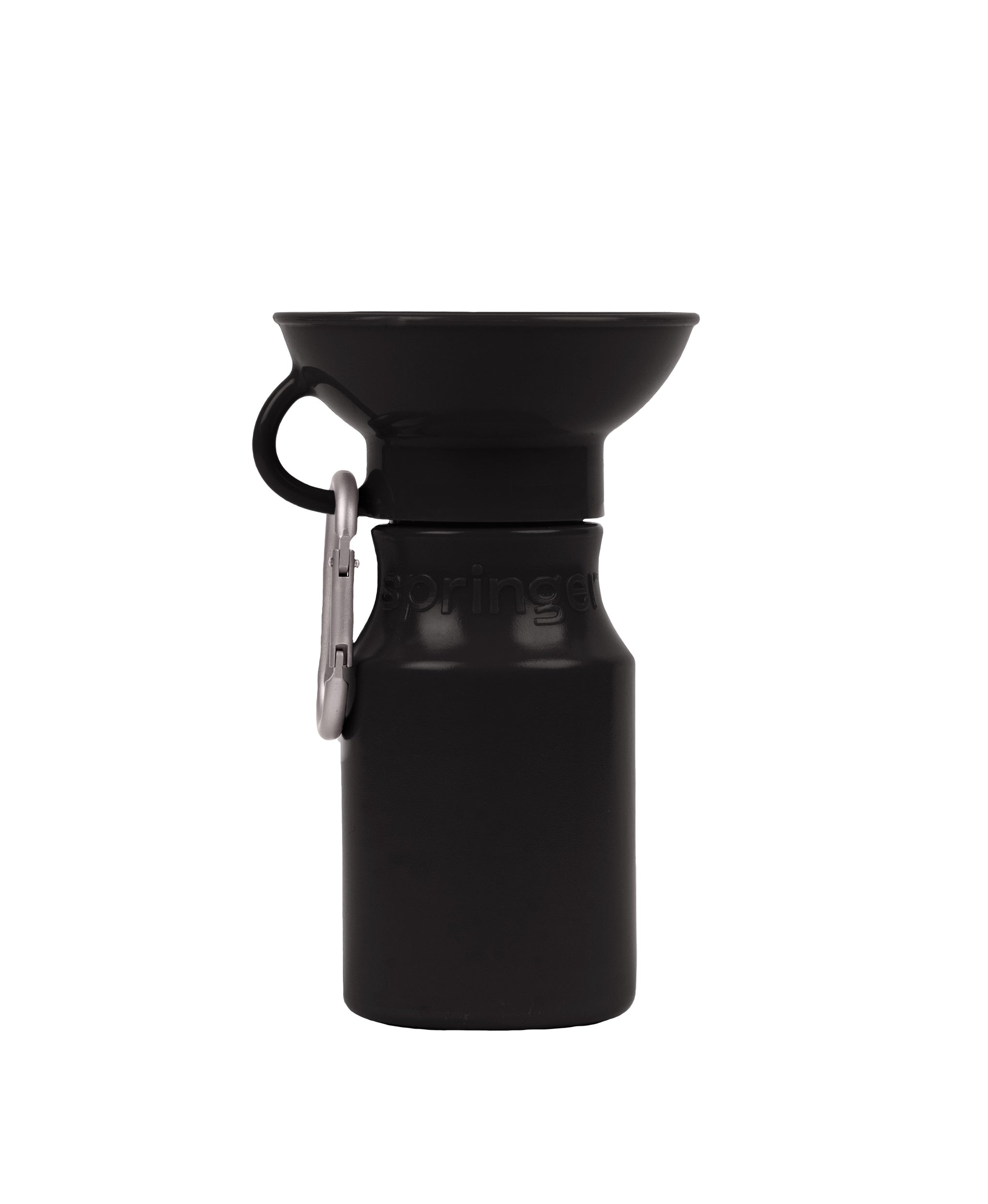 Springer Pets Mini Dog Travel Bottle Black 443ml