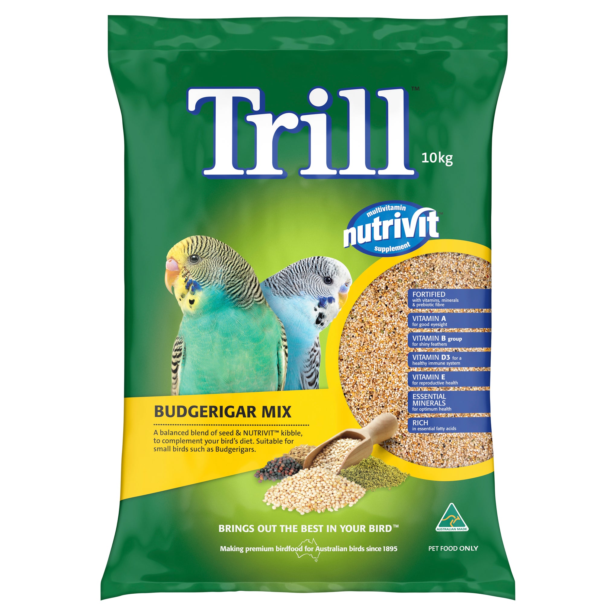 Trill Budgerigar Mix