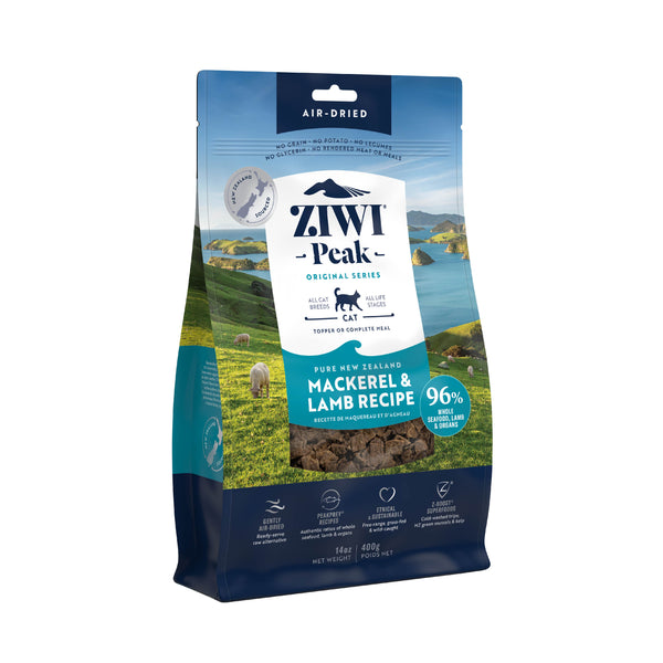 Ziwi Peak Cat Food Air Dried Mackerel & Lamb