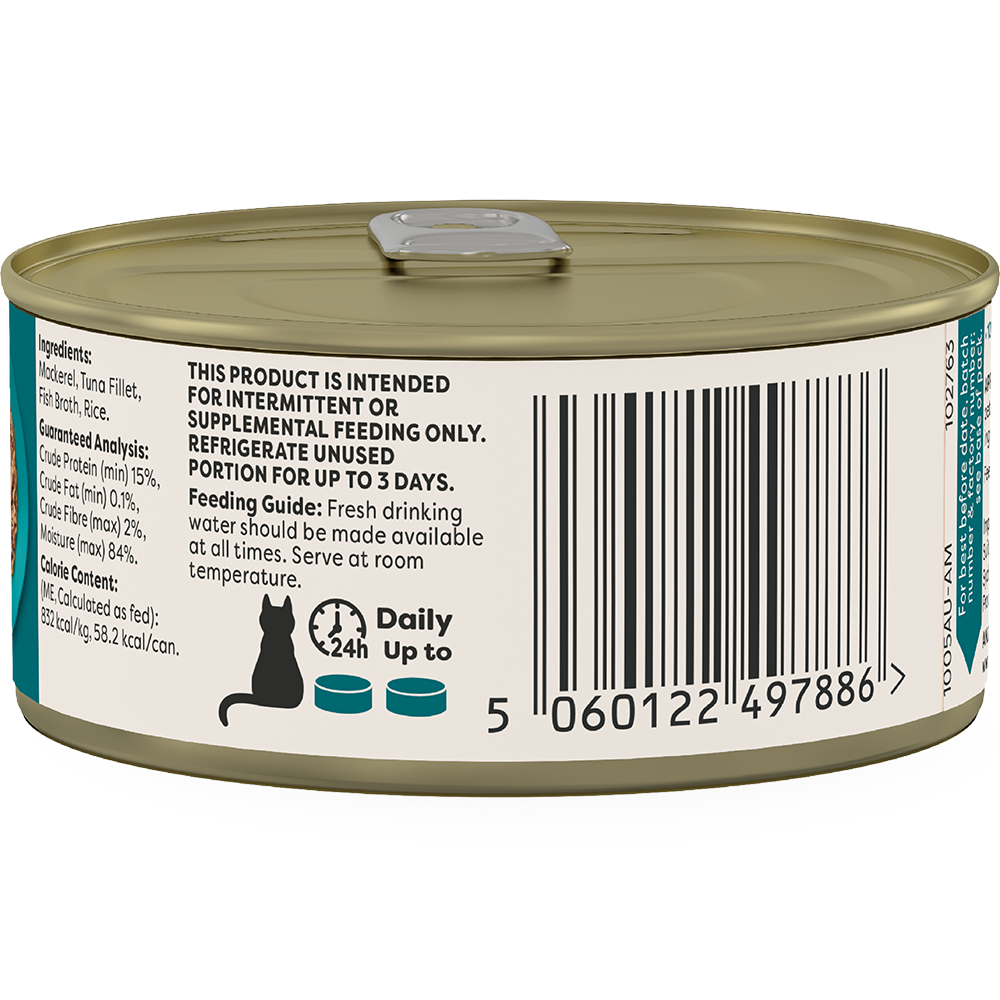 Applaws Natural Wet Cat Tin Ocean Fish 70g x 24