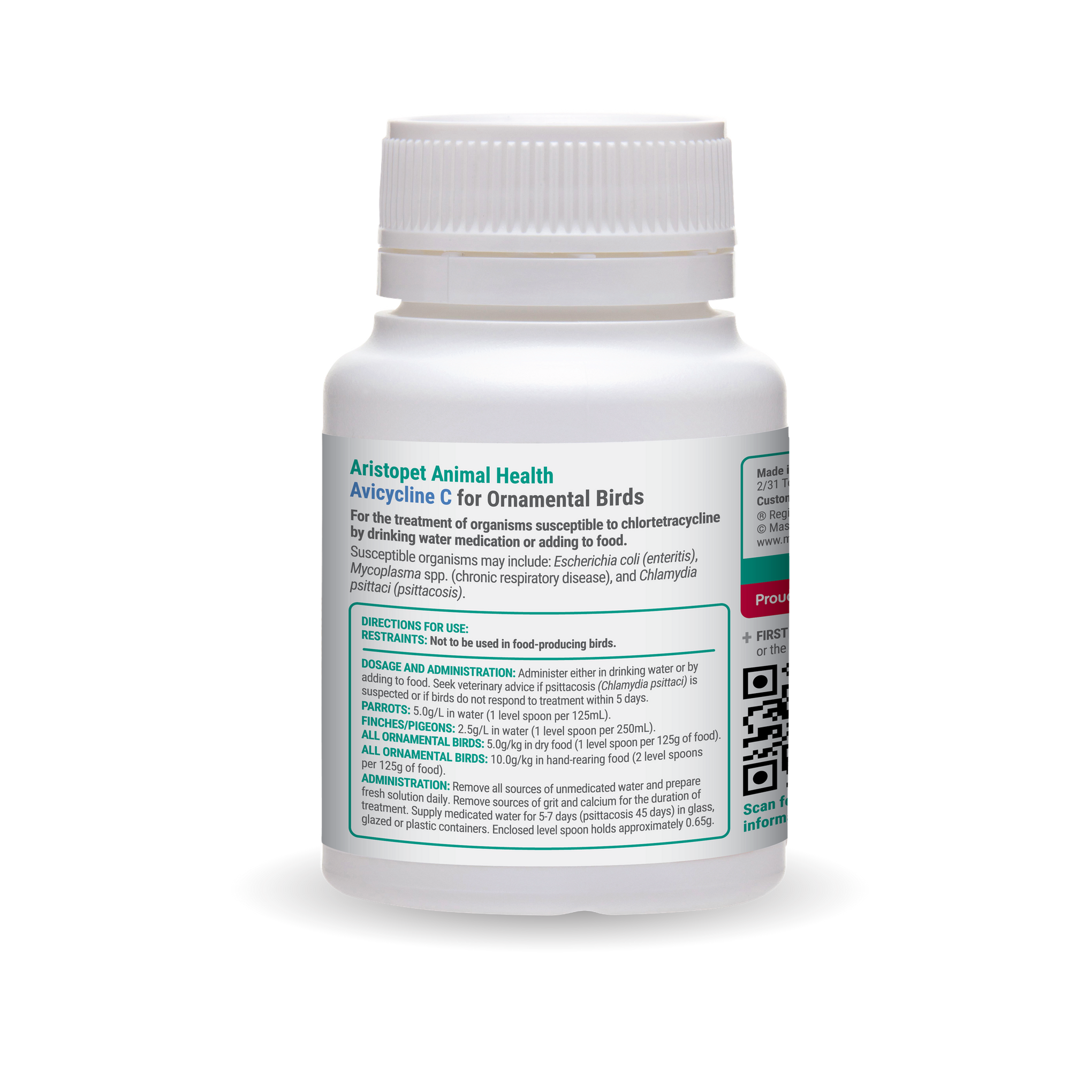 Aristopet Avicycline C 50g