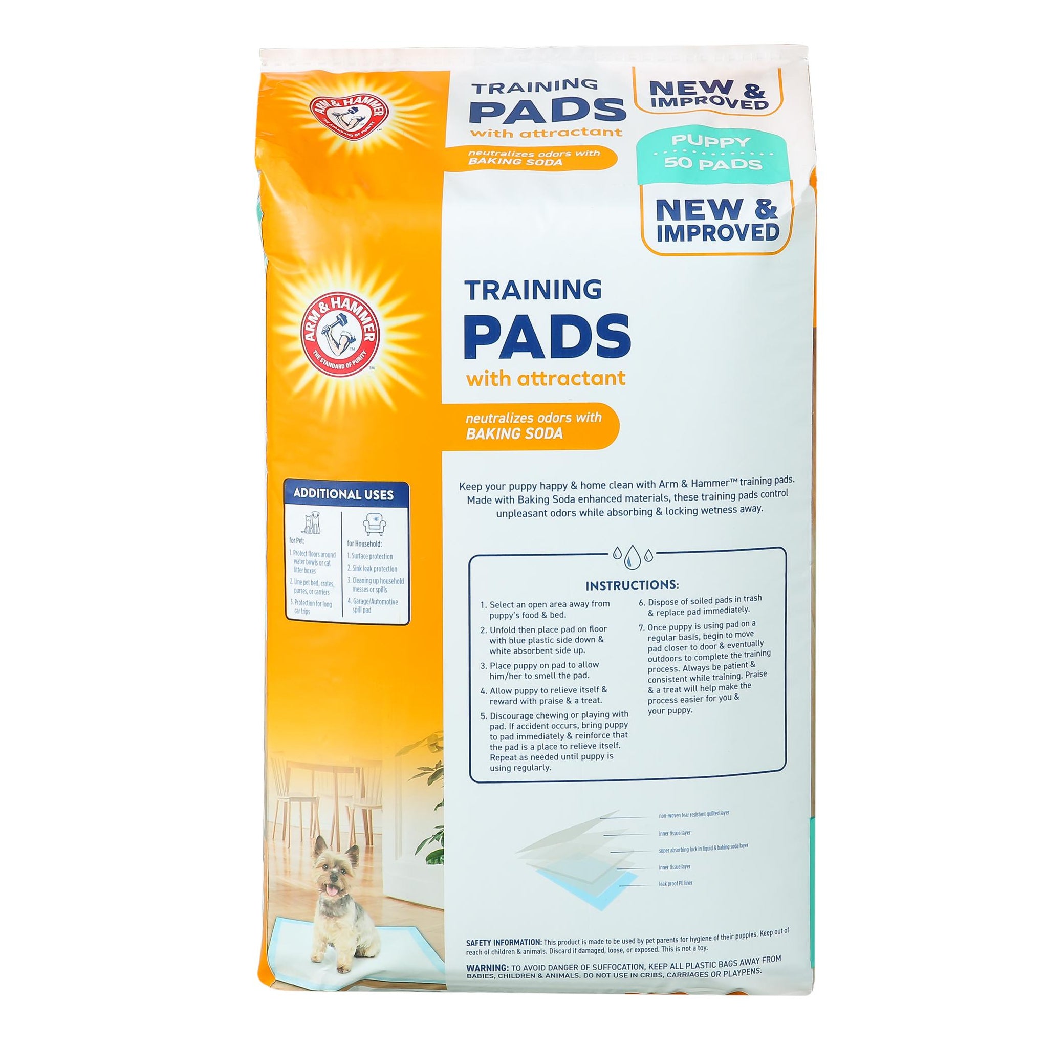 Arm and Hammer Puppy Pads with Attractant