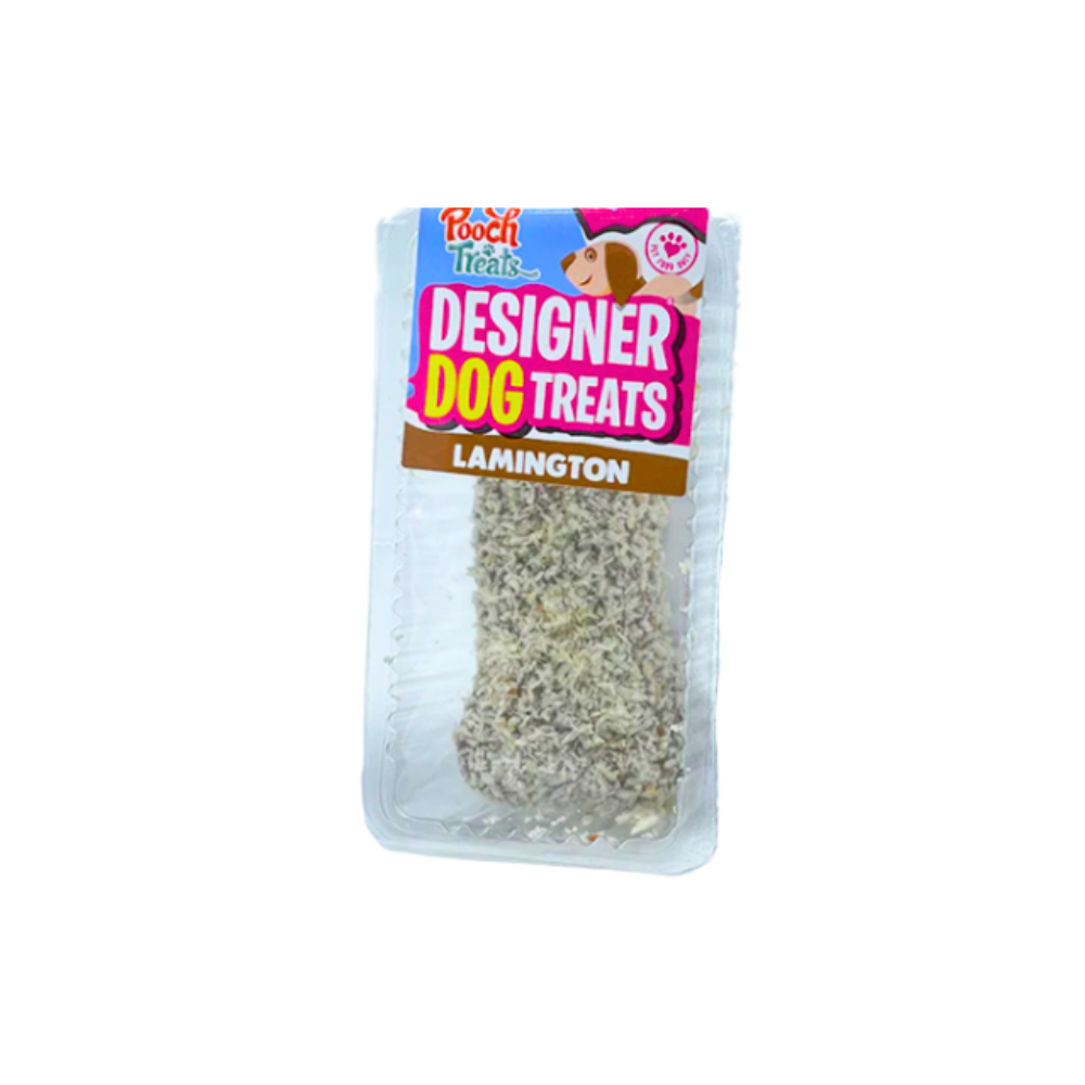 Designer Dog Treats Lamington