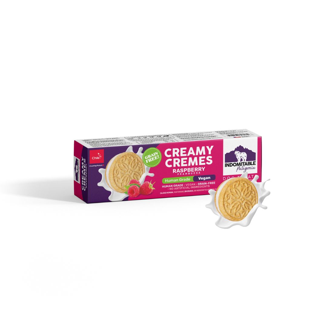 Indomitable Patagonia Creamy Cremes Raspberry Grain Free Dog Treats 120g