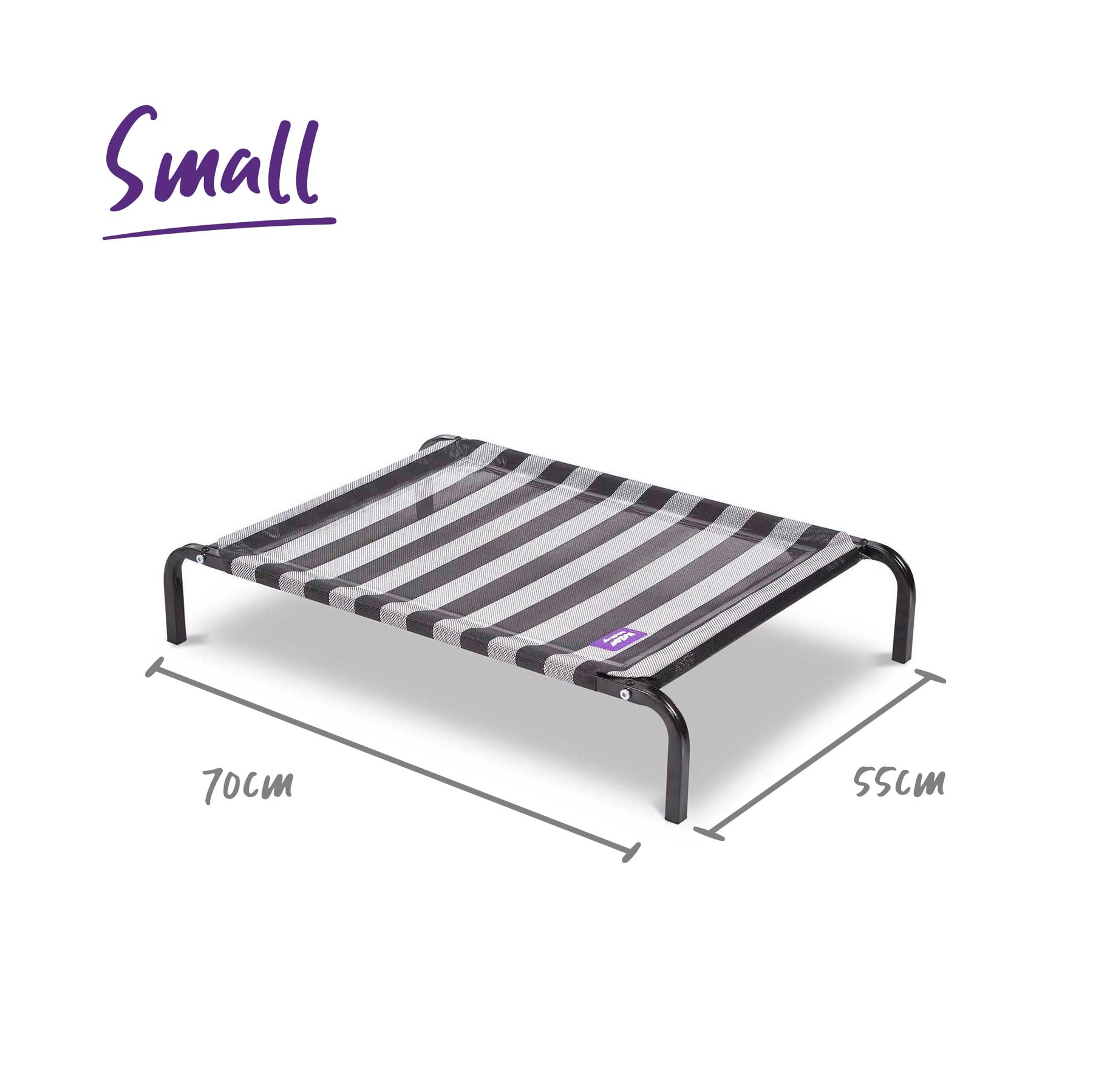 Kazoo Everyday Outdoor Dog Bed Black