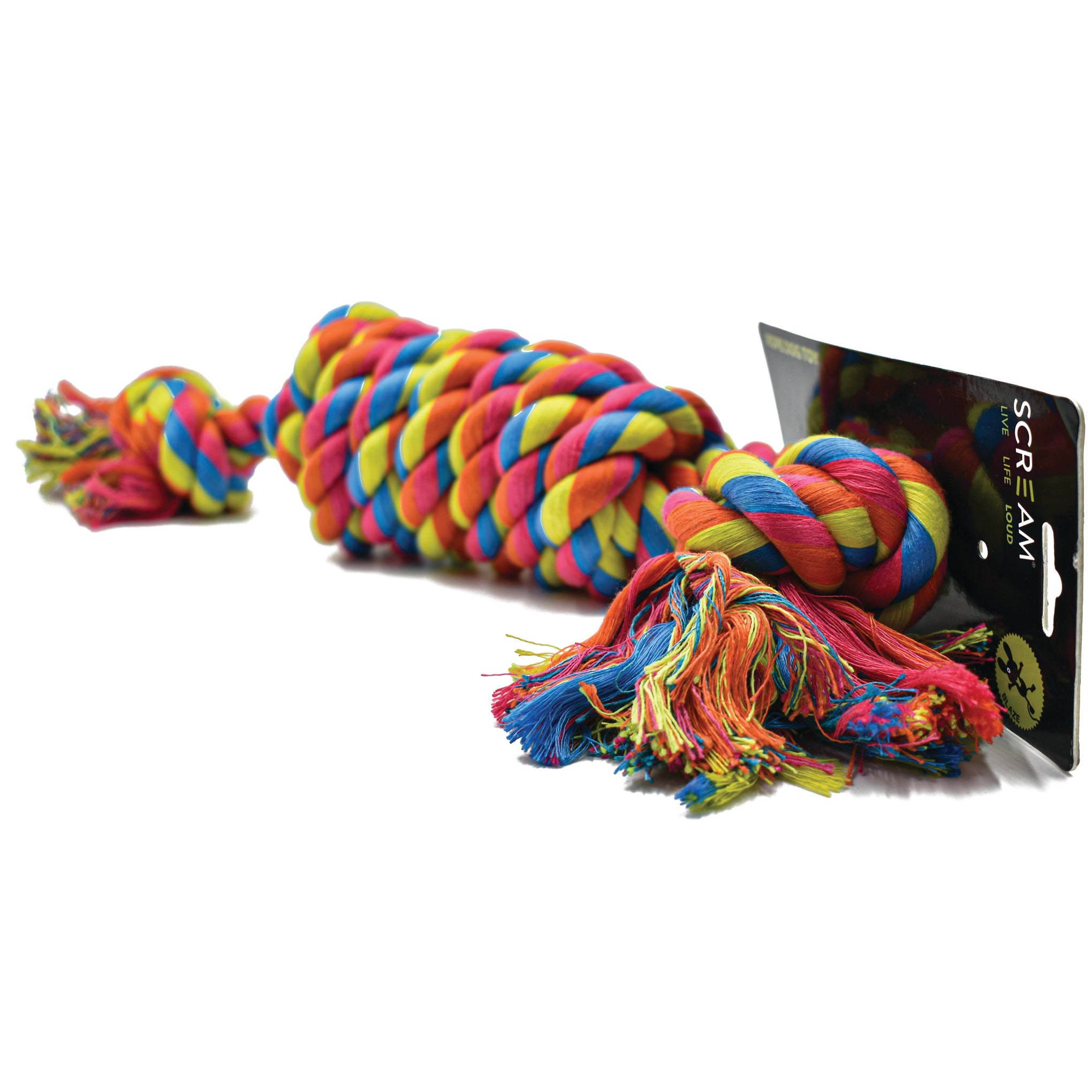 Scream Rope Bonbon Tug Dog Toy
