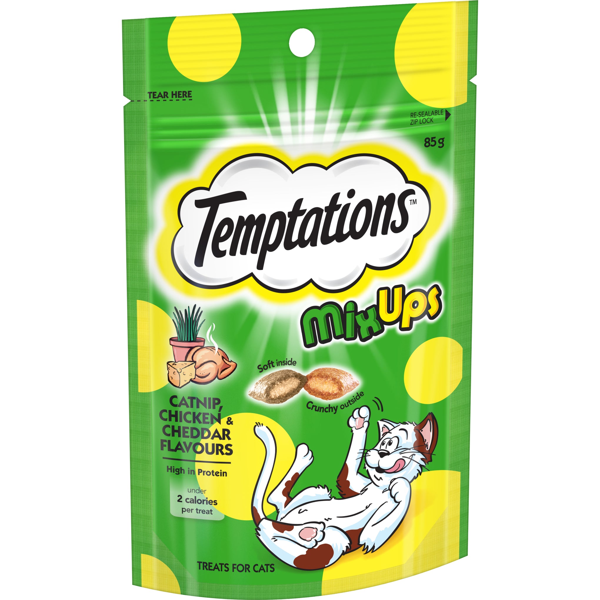 Temptations Mixups Catnip Chicken and Cheddar Cat Treats