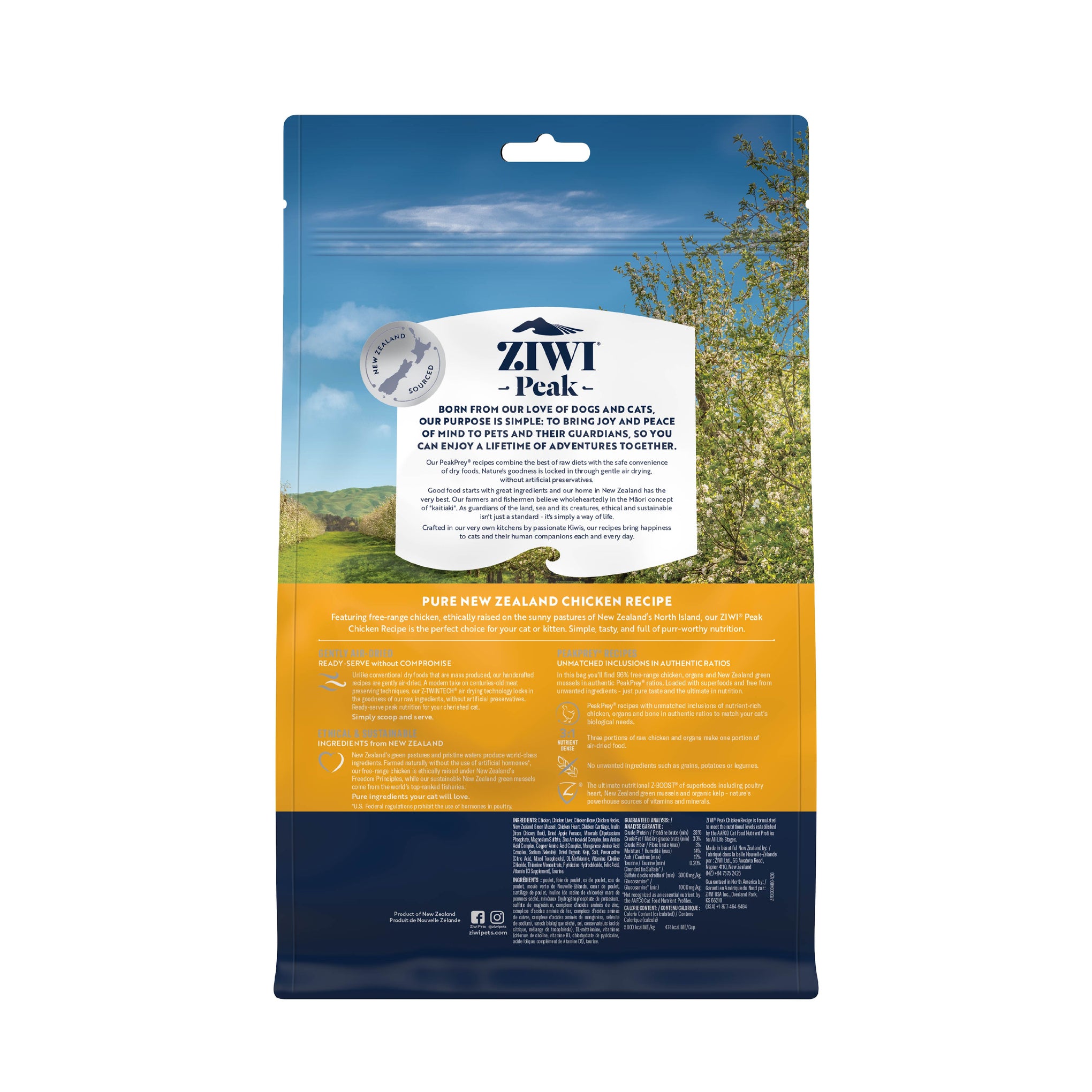 Ziwi Peak Cat Food Air Dried Chicken