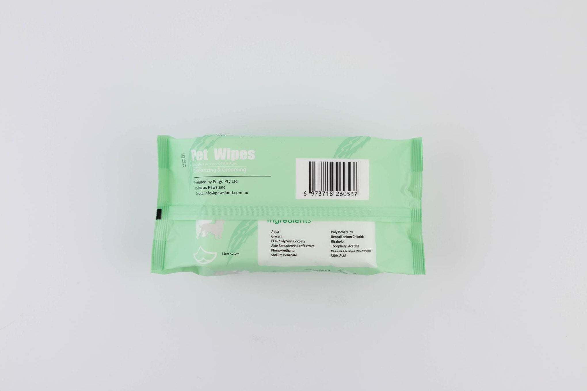 ZODIAC Pet Wipes Aloe Vera 100 Pack