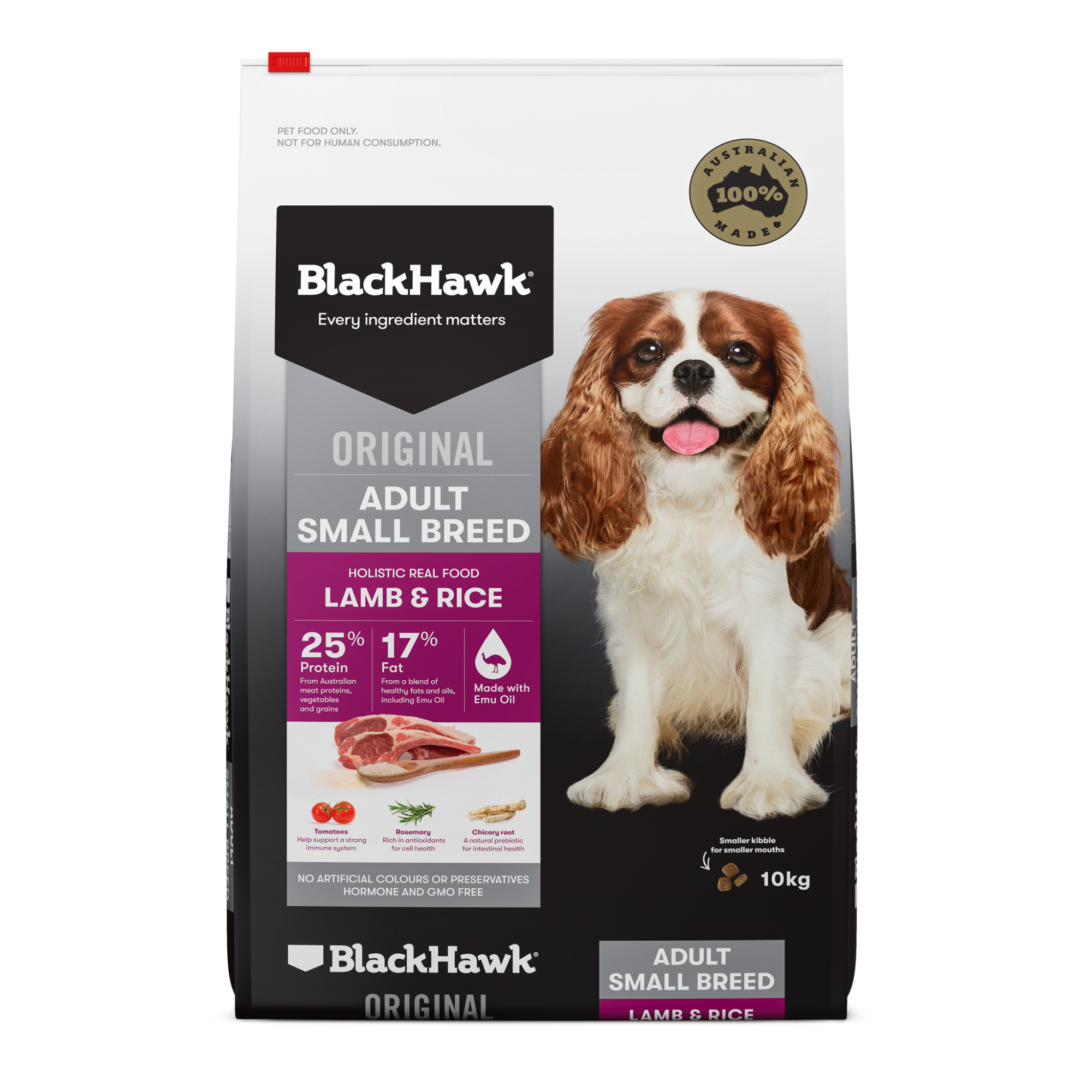 Black Hawk Original Adult Small Breed Lamb and Rice Dry Dog Food
