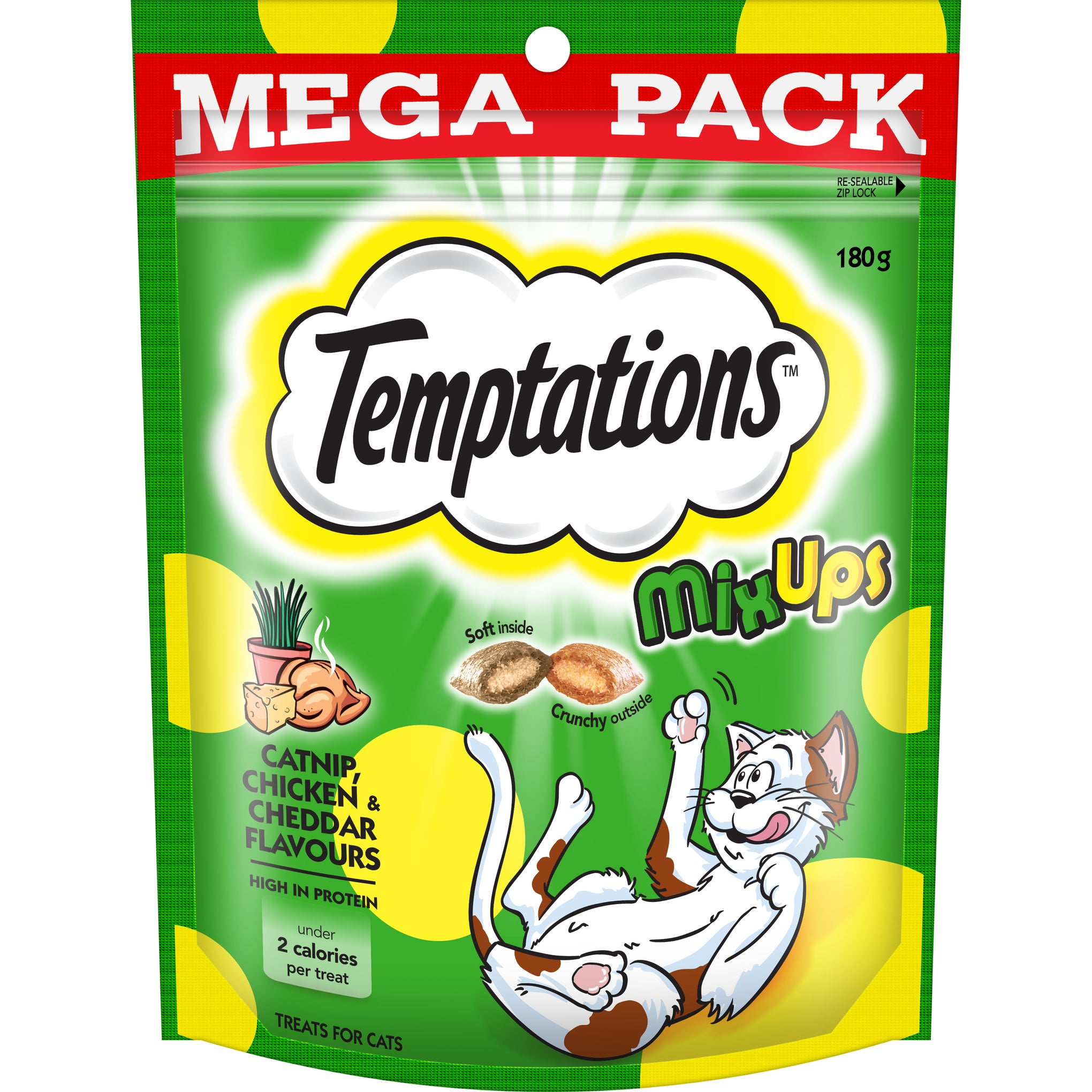 Temptations Mixups Catnip Chicken and Cheddar Cat Treats
