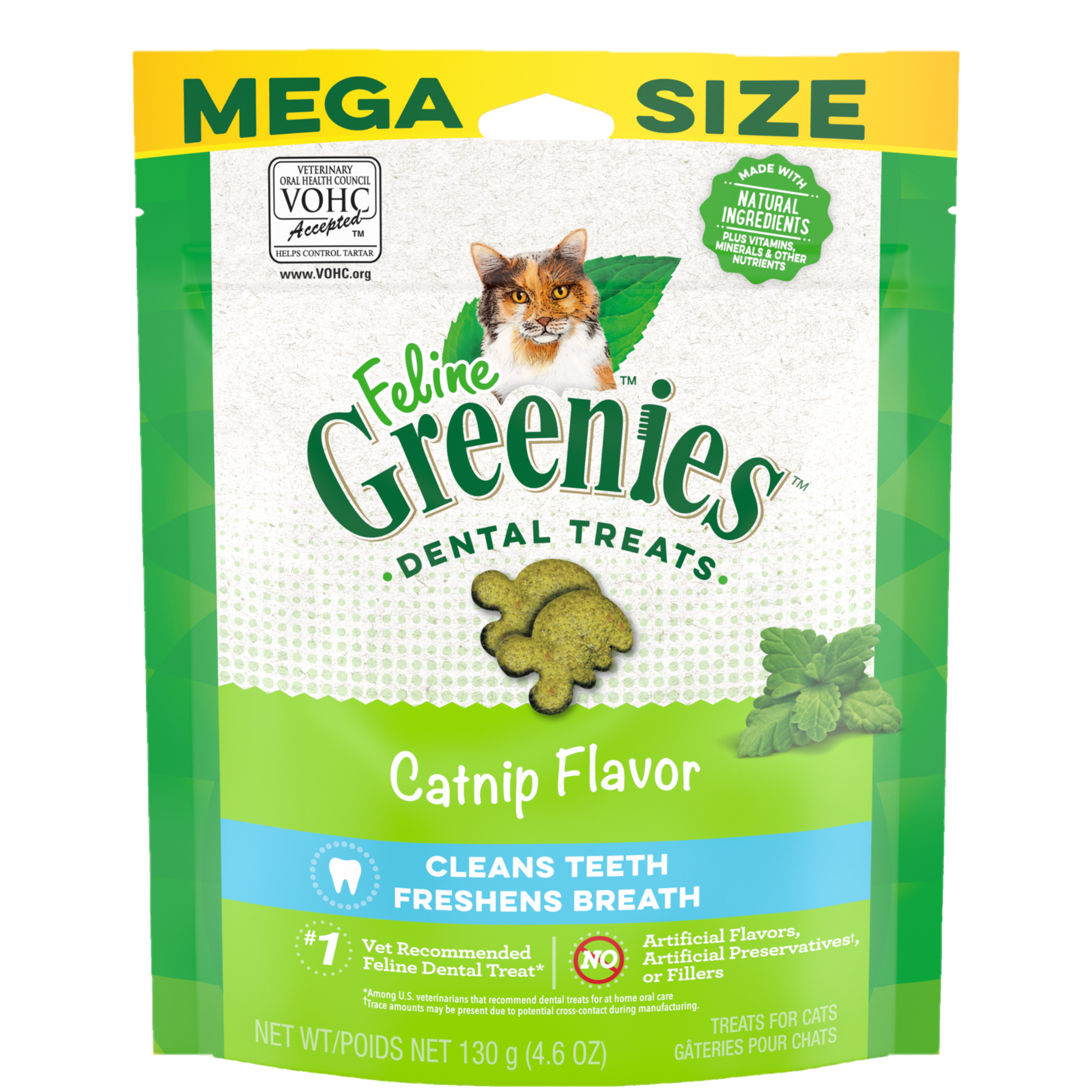 Greenies Cat Dental Health Treats Catnip