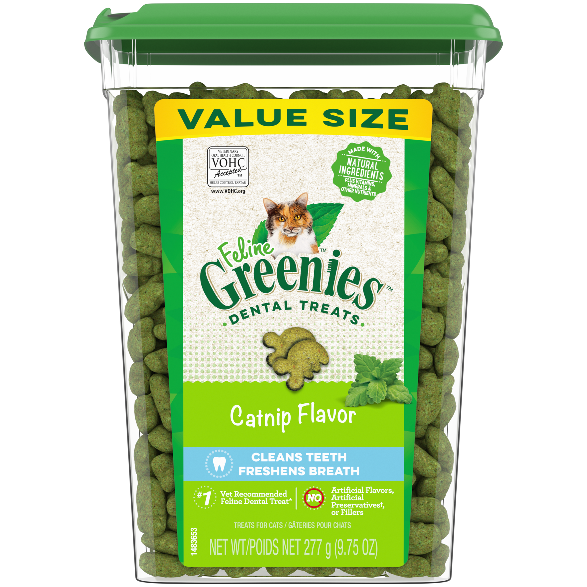 Greenies Cat Dental Health Treats Catnip