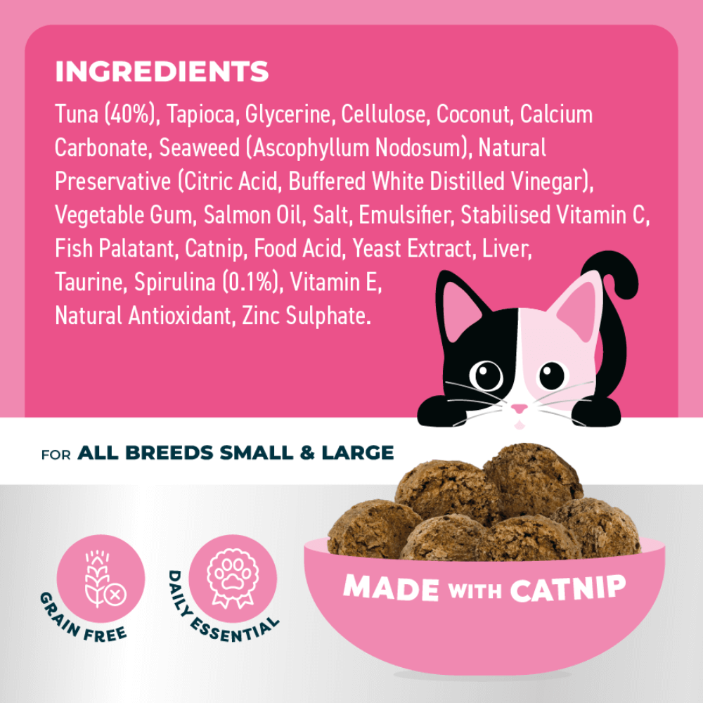 Bell & Bone Cat Dental Bites Tuna with Spirulina 80g