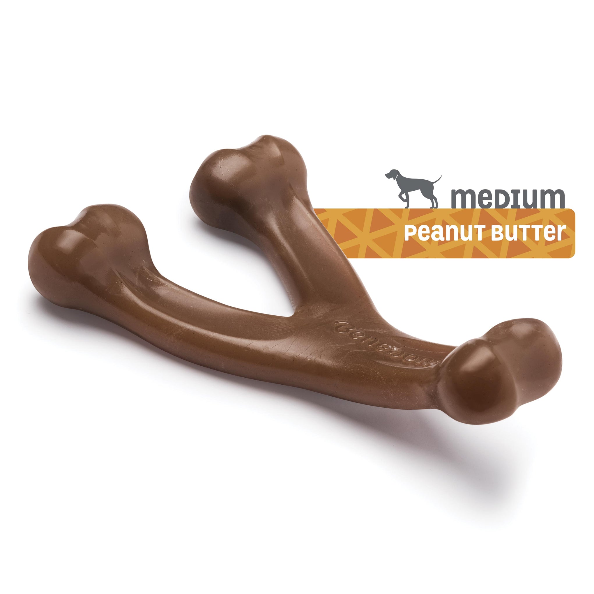 Benebone Wishbone Peanut Dog Toy