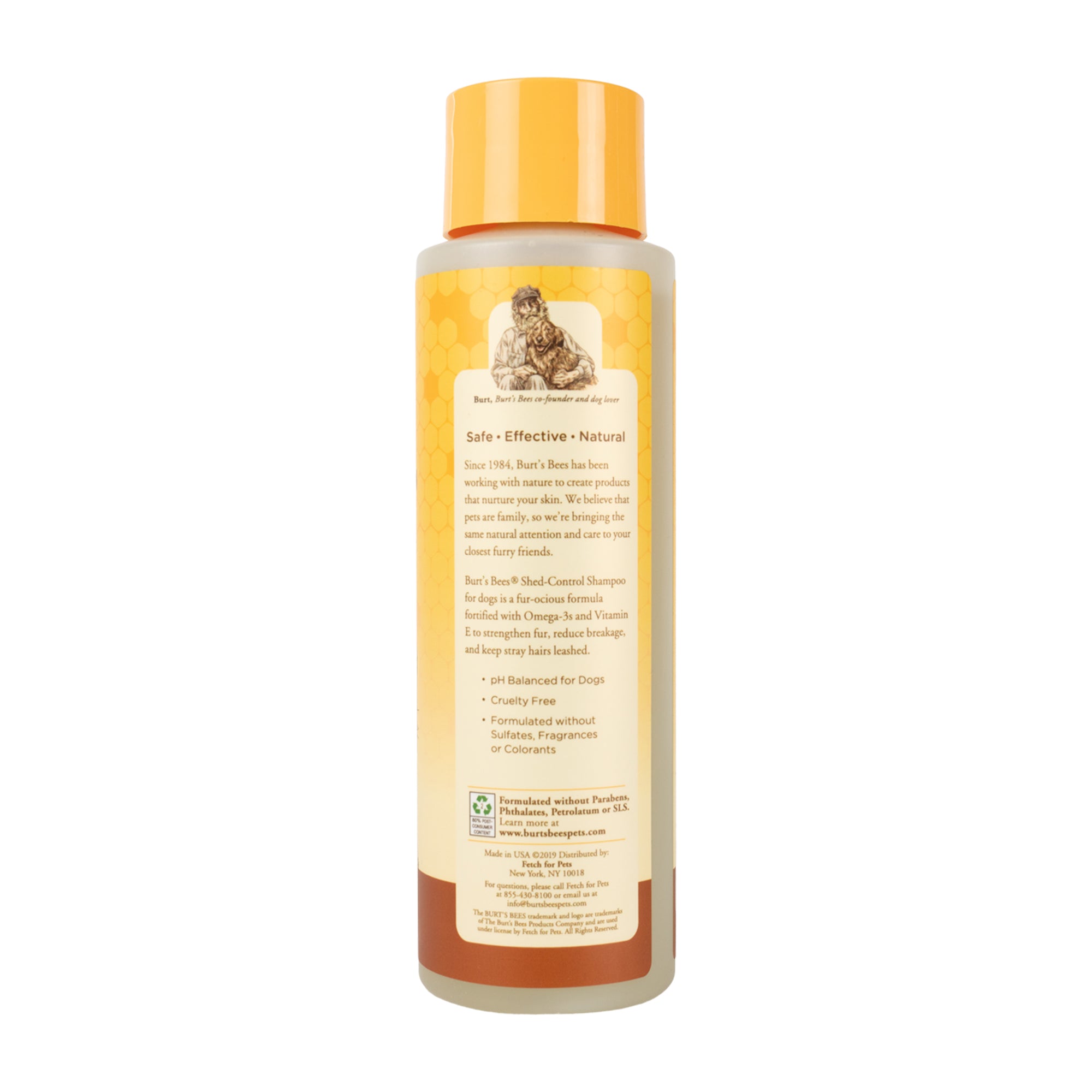Burt's Bees Shed Control Dog Shampoo 473ml