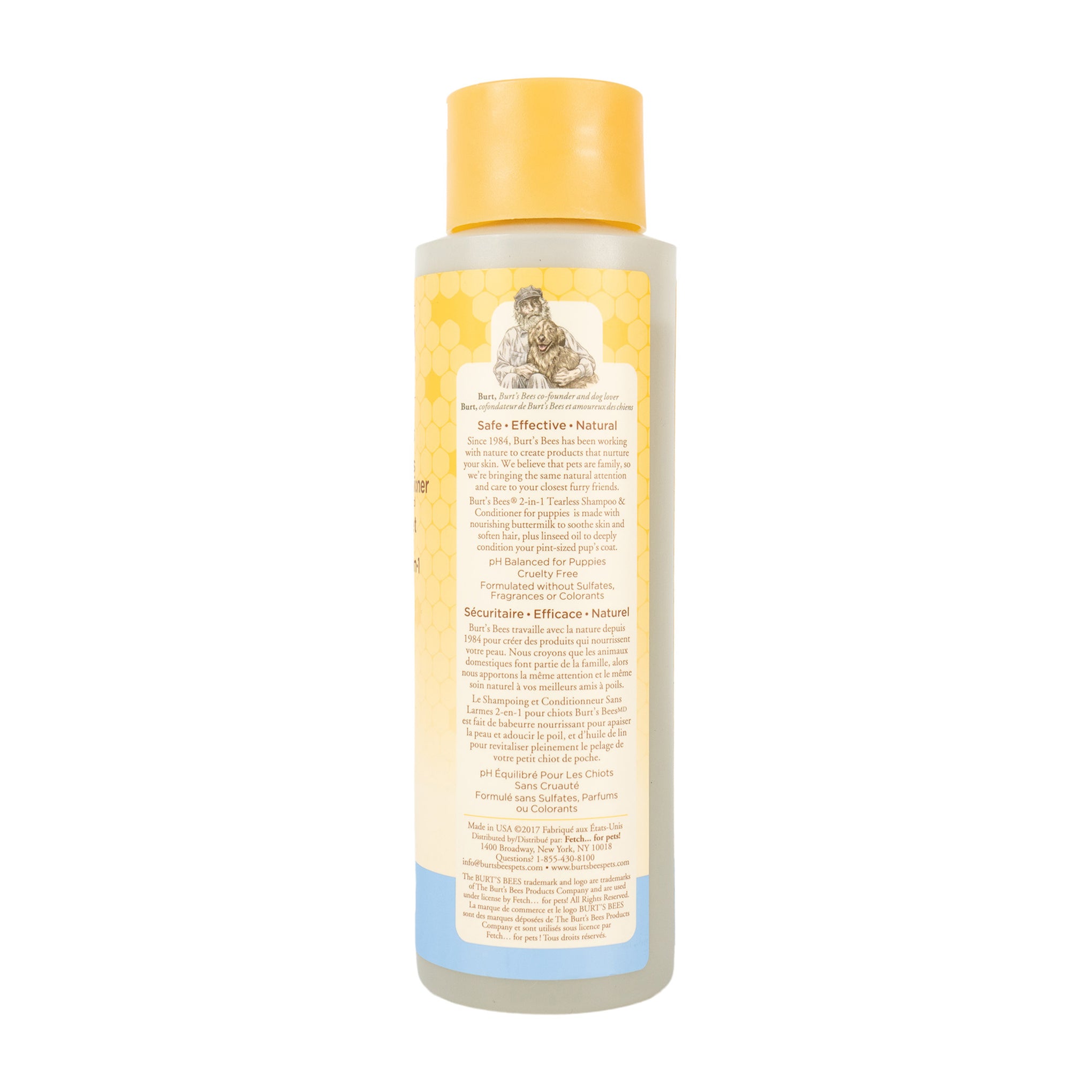 Burt's Bees Tearless 2 in 1 Puppy Shampoo and Conditioner 473ml