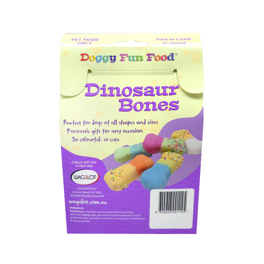 Doggy Fun Food Dinosaur Bones Dog Treats