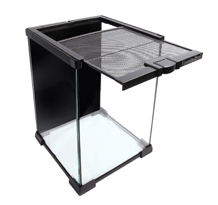 Reptile One Mini T2 Glass Tank with Wire Mesh Lid