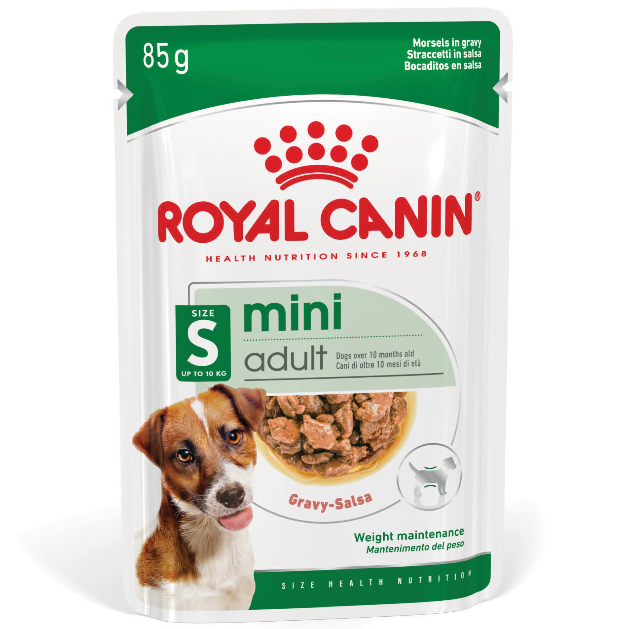 Royal Canin Mini Adult Wet Dog Food Pouches 85g x 12
