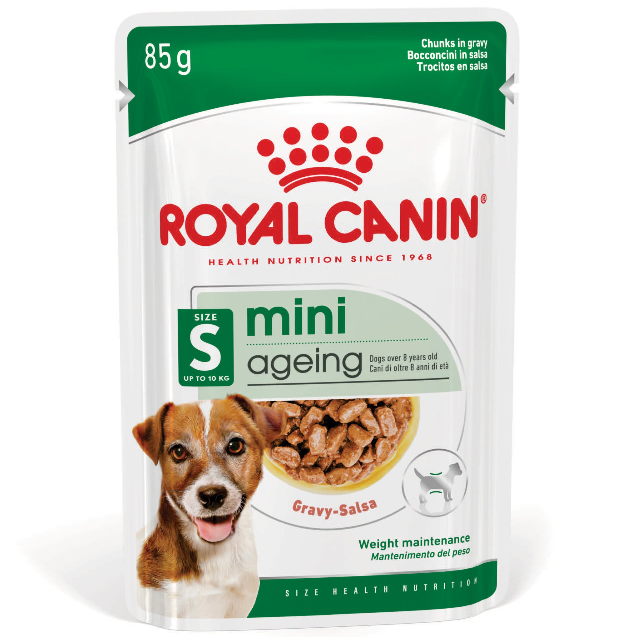 Royal Canin Mini Ageing 12+ Wet Dog Food Pouches 85g x 12